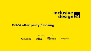 The after party / closing #id24 2021