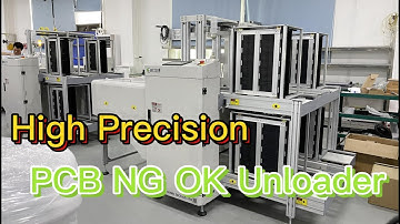 OUBEL SMT Handling Equipment PCB NG OK Magazine Unloader after AOI Machine