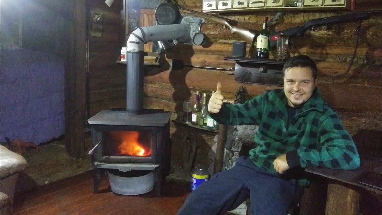 Tiny Off Grid Cabin Tour - YouTube
