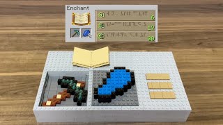 How to Build Lego Minecraft Enchanting Table | Working!