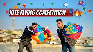 Kite Flying Competition 🪁| Patang bazzi bhai ke sath 🪁| Kite videos