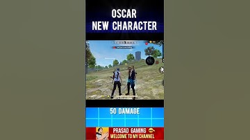 New Character OSCAR Ability 🔥l OB48 Update Free fire #shorts #freefire