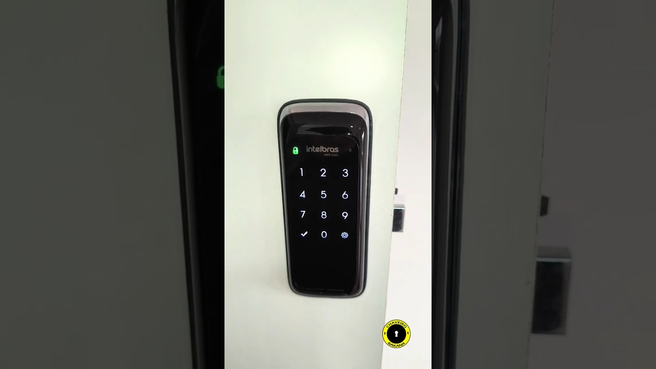 INSTALAÇÃO FECHADURA ELETRÔNICA "INTELBRAS MFR 1001"