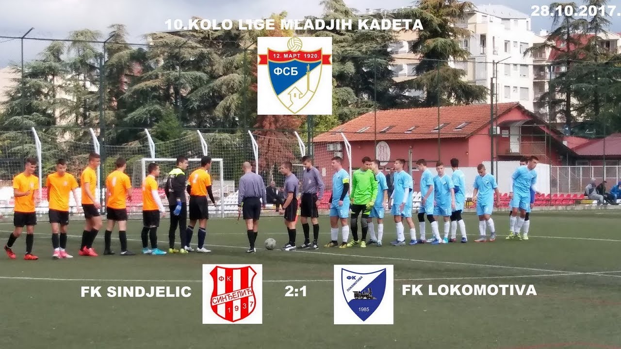 Mladji kadeti...FK SINDJELIC - FK LOKOMOTIVA 2:1 Drugo poluvreme