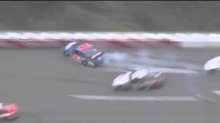 Details 2011 Good Sam Club 500 - Bobby Labonte and Kurt Busch crash hard News