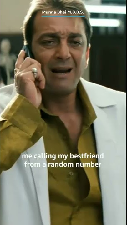 Tera baap hai be scene Munna Bhai MBBS