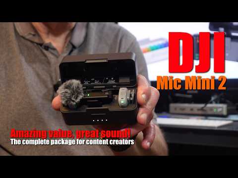 🎥 DJI Mic Mini (2 TX+1 RX+Charging Case) review - the complete package for content creators. — Video review, click xem trên YouTube