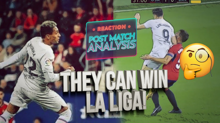 Osasuna Barcelona REACTION 1-2 | Raphinha QUALITY GOAL! Lewandowski INTENDED the Red Card!