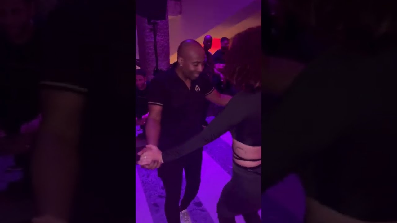 Smooth and playful bachata dancing