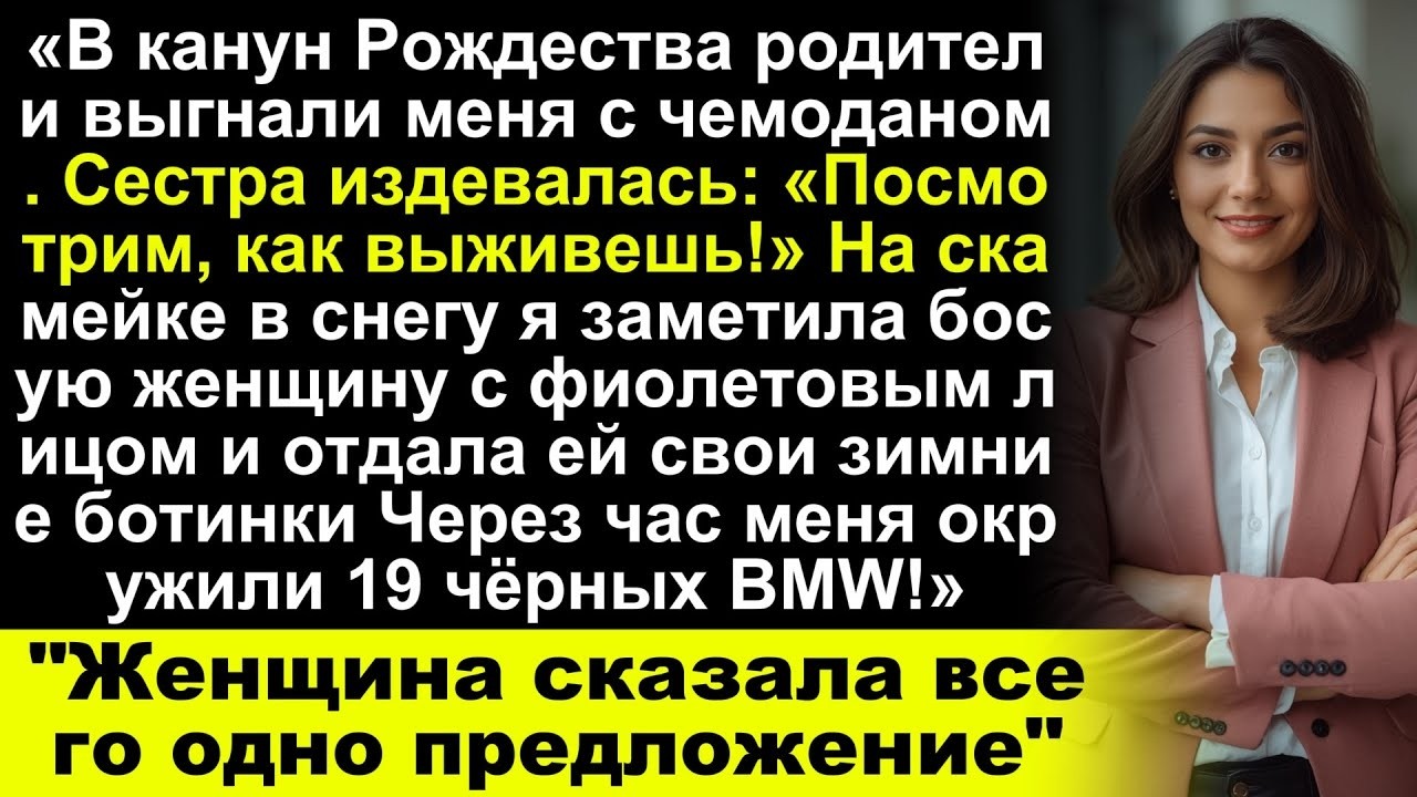 «Мои родители выгнали меня в канун Рождества, а потом босой миллиардер изменил всё»