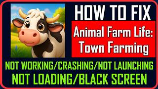 Fix Animal Farm Life Town Farming Not Working/Crashing/Won't Launch/Not Loading/Black Screen Android screenshot 2