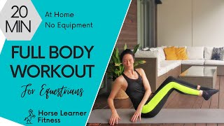 Sweaty Full Body Workout for Equestrians | Training for Horse Riding