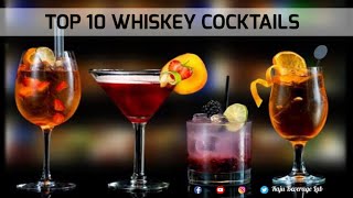 Top 10 Whiskey Based Cocktails | Raju Beverage Lab screenshot 3