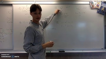 AP physics - unit 3 - practice test explained part 2