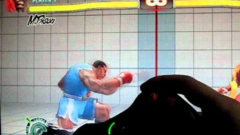 Super Street Fighter IV Response Time Xbox360 720p