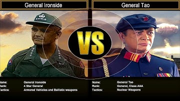 Shockwave Challenge Mode Hard: General Ironside VS General Tao