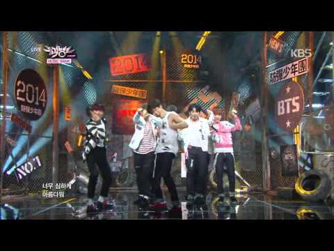 [HIT] 뮤직뱅크-방탄소년단(BTS) - 호르몬 전쟁(War Of Hormone).20141024