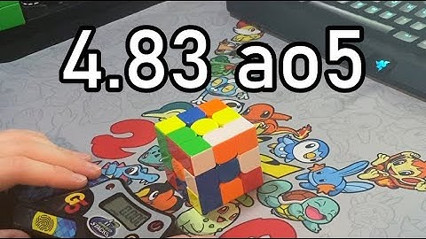 4.83 3x3 Average of 5! (RS3M V5)