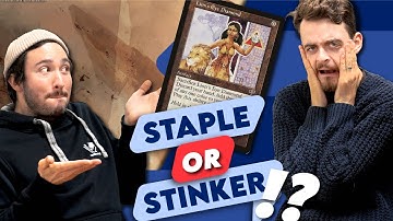 Yu-Gi-Oh! Player Rates Classic MTG Cards | Staple or Stinker?