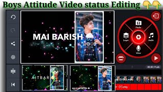 Boys attitude video editing in kinemaster | killer boy New fasion | Attitude whatsapp status editing screenshot 4