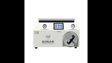TBK 408A Lamilating and Bubble-removing machine video (new version)