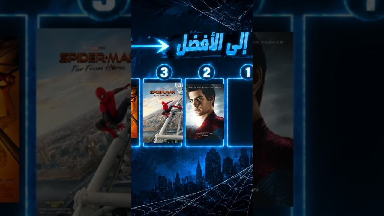 ترتیب افلام اسبيدر مان #spiderman #part3