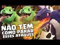 NENHUM CV9 PARA ESSES ATAQUES - CLASH OF CLANS