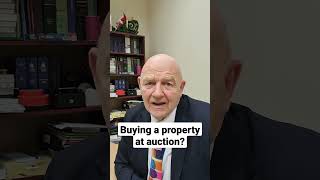Buying a property at auction #shorts