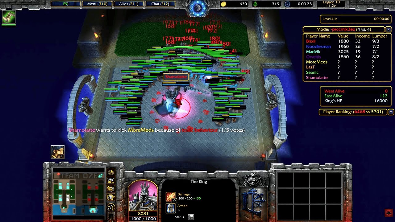 Legion TD – PRCCX3 | Phantom and Clockwerk | 11.2d | Warcraft III