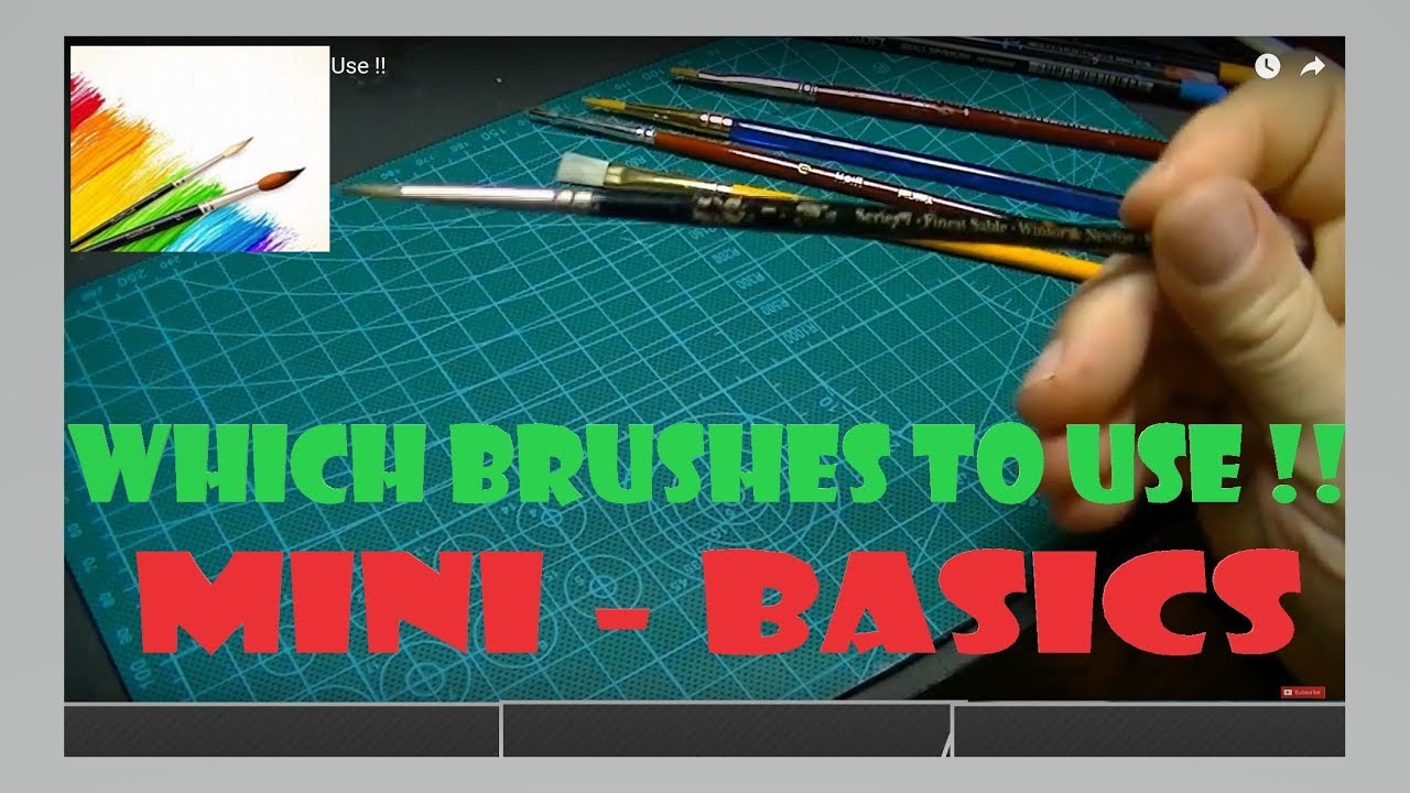 Learn to Paint Brushes To Use !! YouTube