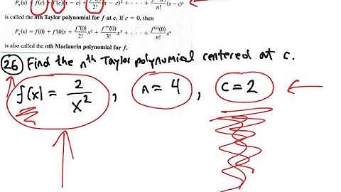 9.7 Lesson 2: Taylor Polynomials and Approximations