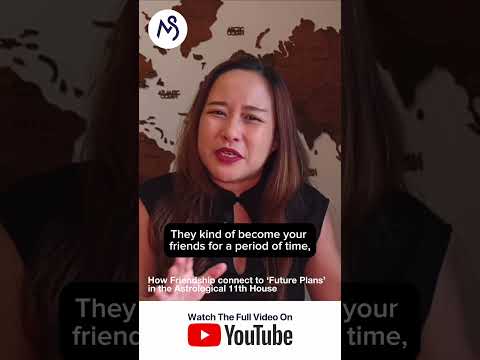 How Friendships Connect To 'Future Plan' In The Astrological 11th House?