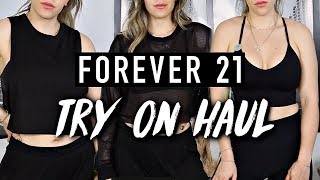 FOREVER 21 AFFORDABLE ACTIVEWEAR TRY ON HAUL screenshot 1