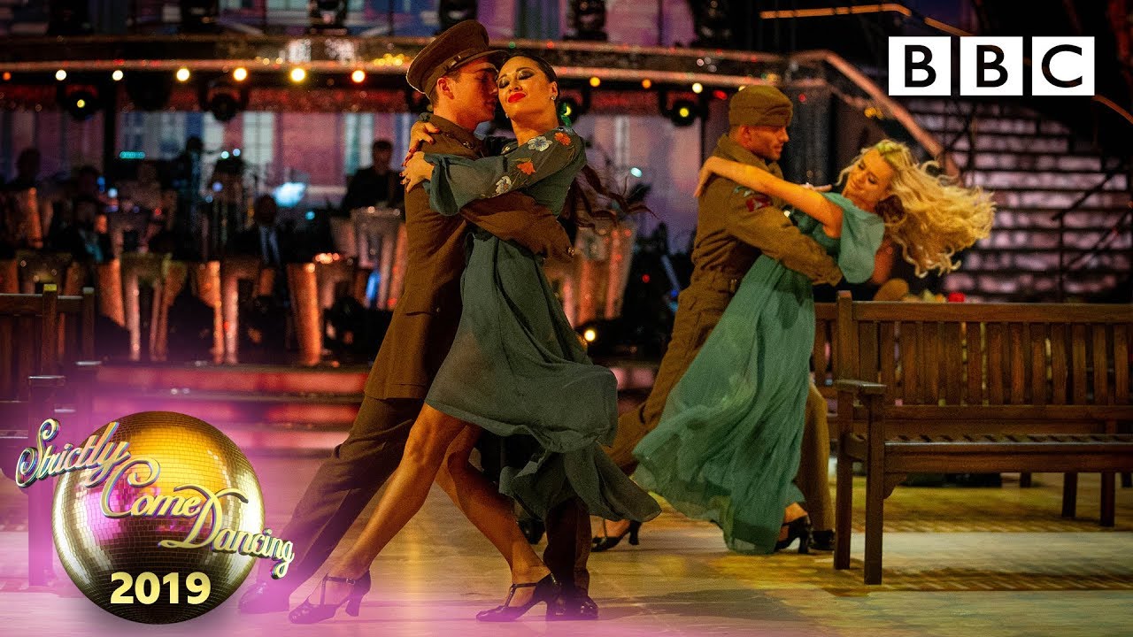 Strictly Come Dancing Remembrance Sunday Routine Leaves