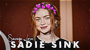 Savage Love - Sadie Sink Edit || Sadie Sink Status || Max Mayfield || Stranger Things Edit