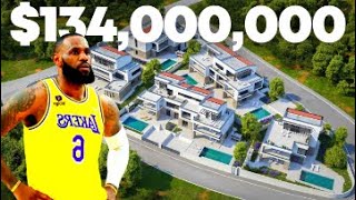 Lebron James - Inside Look At ALL 6 OF HIS MANSIONS 2022