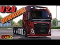 ETS 2 - 1.27 - DOWNLOAD VOLVO GBN V 2.0 BY CACARÉCOS - SUSP. AR - LAMEIRO E ANTENA REALISTA.