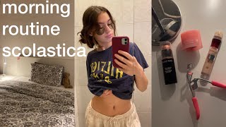 la mia morning routine scolastica + make-up routine scolastica