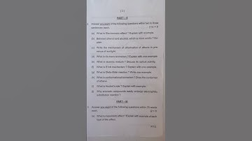 +3 2nd sem  Chem (CC-III)2023 #previousyearquestions #Chem(H) #rajendra University