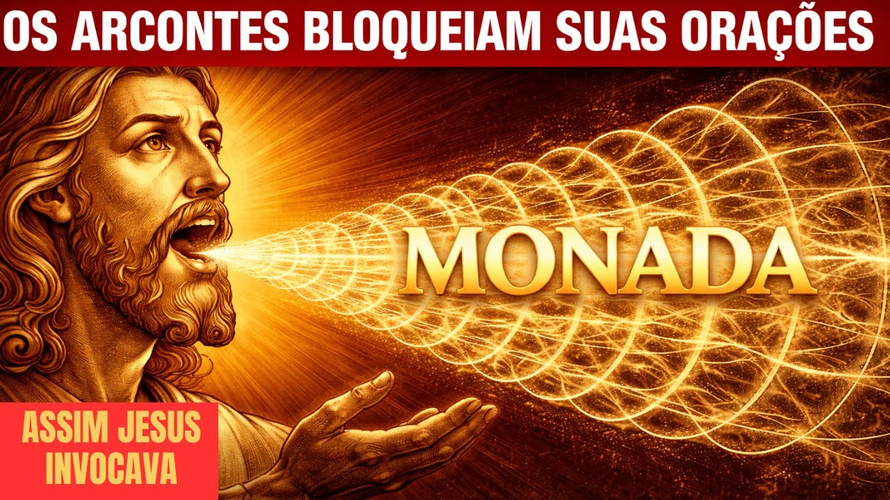 Jesus Ensinou os Escolhidos a INVOCAR a MÔNADA Para Criar Milagres (os Arcontes tentam te bloquear)