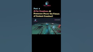 AI for Creatives: AI Processors Power the Future of Content Creation! Part 8 #ai #viral #trending