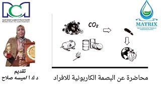 Reducing climate change impacts from products - د ميسه صلاح حساب البصمة الكربونيه للافراد