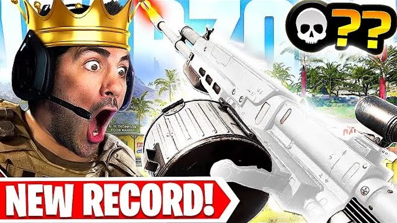 MY NEW WARZONE KILL RECORD! - YouTube