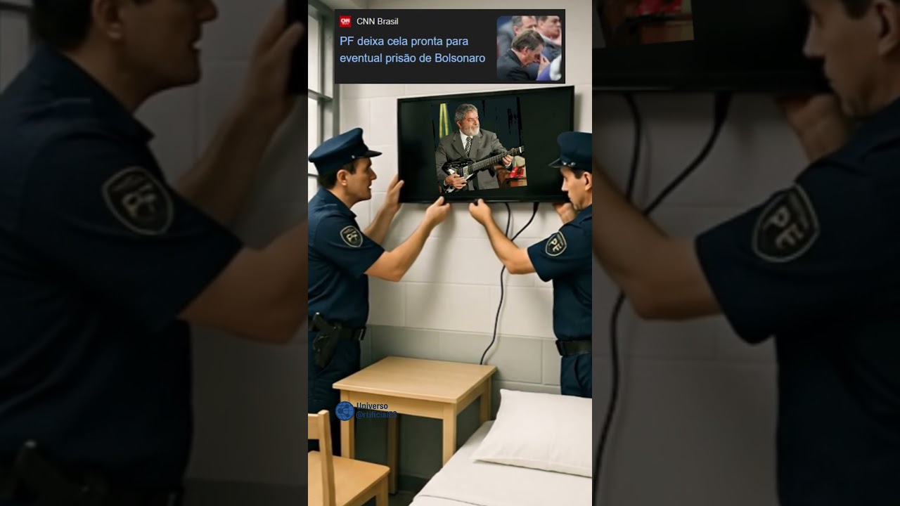 Bolsonaro vai pra cela da PF? Veja como arrumaram a prisão do ‘mito’ 😂🚔