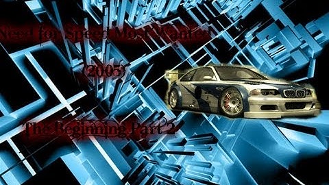 Need for Speed:Most Wanted (2005) (PC, Part 3)