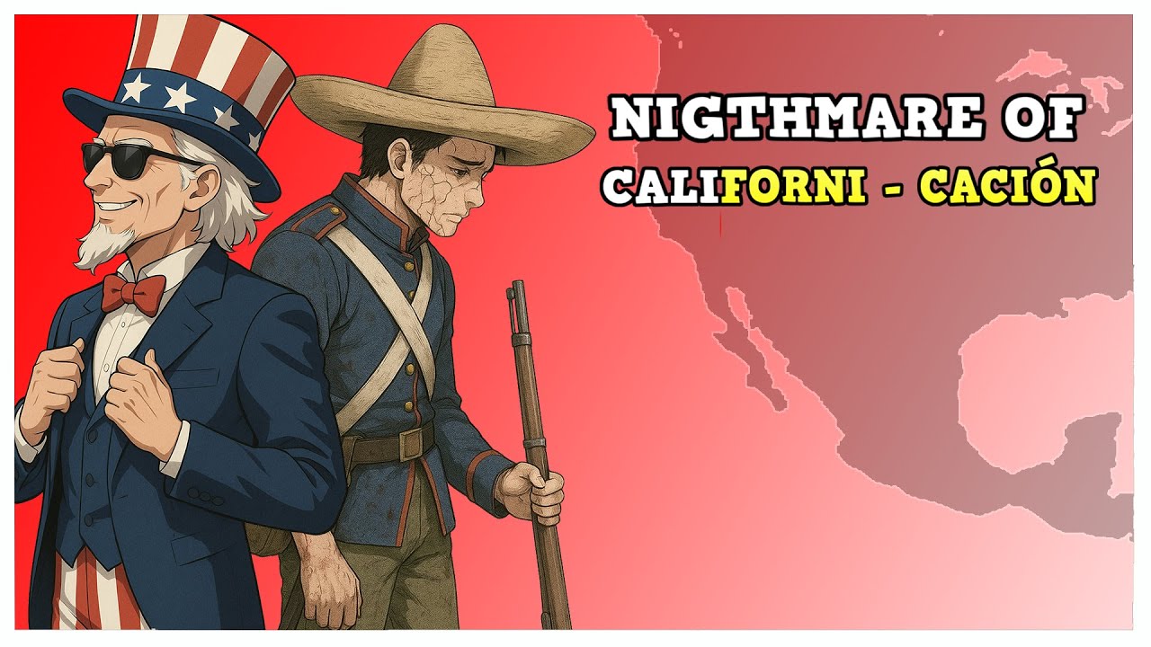 LA GUERRA MEXICANO - ESTADOUNIDENSE | LA REBELION DE TEXAS Y MEXICO PIERDE LA MITAD DE SU TERRITORIO