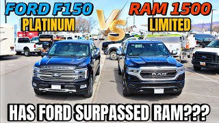 2024 Ford F150 Platinum VS RAM 1500 Limited: Has Ford Finally Surpassed The RAM???