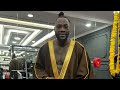 Deontay Wilder behind the scenes in Saudi Arabia