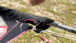 ウインドサーフィン セッティング セイルの張り方など windsurfing setting how to rig