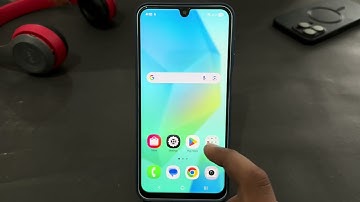 Hoe u gebarennavigatie op de Samsung Galaxy A17 inschakelt